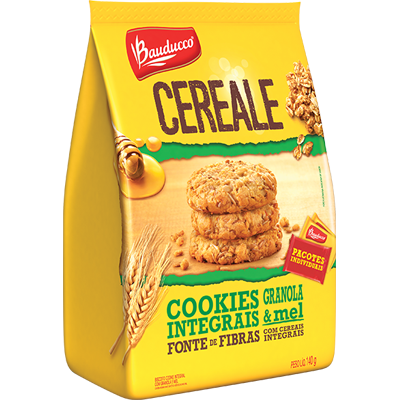 Cereale Cookies Integrais Granola e Mel