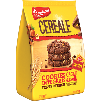 Cereale Cookies Integrais Cacau e Avelã